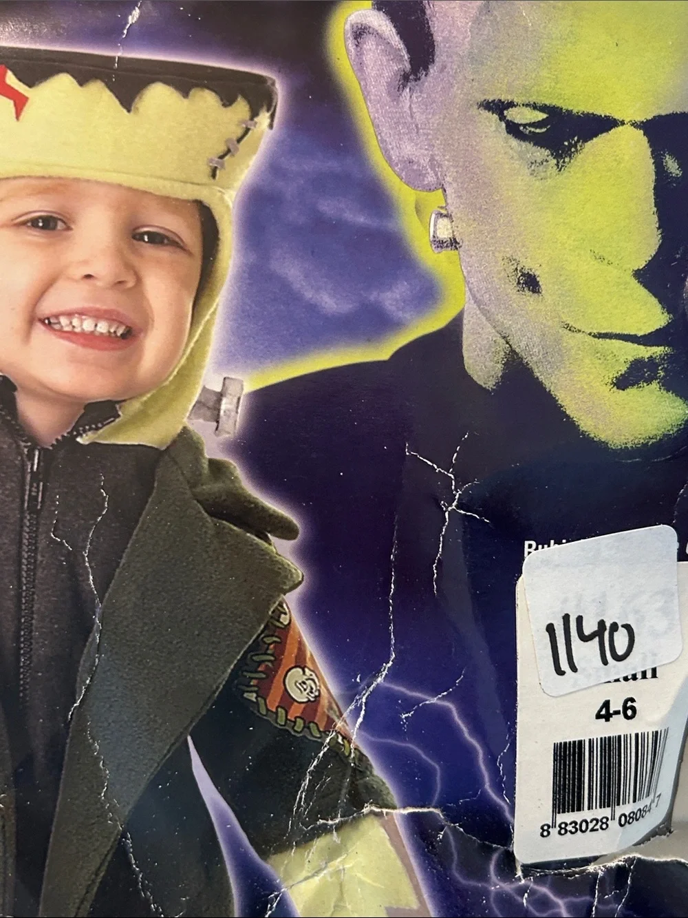 Kids 🧒 Frankenstein Costume Hoodie & Pants Set Bonus Boo 👻 Bag